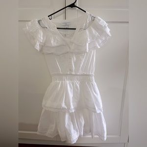 Loveshackfancy for Target, beautiful white ruffle and lace dress, size XS!